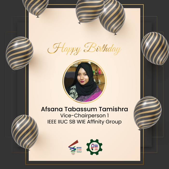 HBD Afsana_tabassum_tamishra